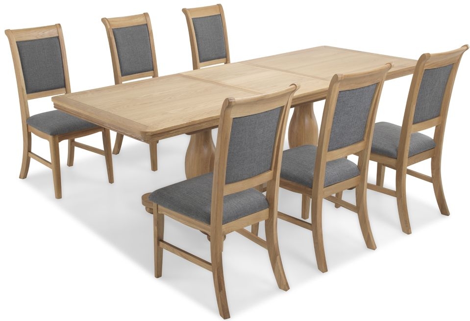 Oak Dining set Solid Oak Dining Table & Chair CFS UK