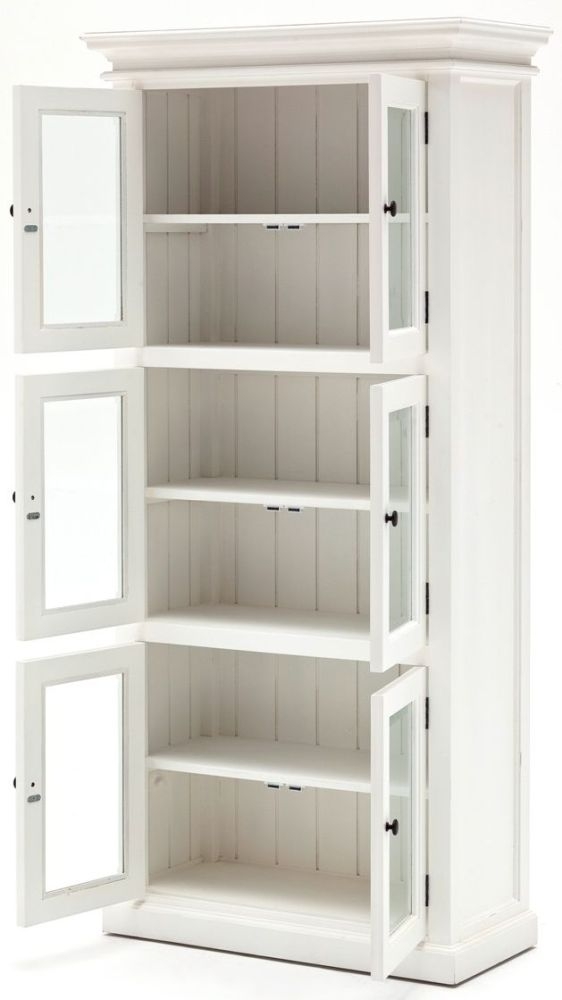 Nova Solo Halifax White 6 Door 3 Level Pantry CFS Furniture UK